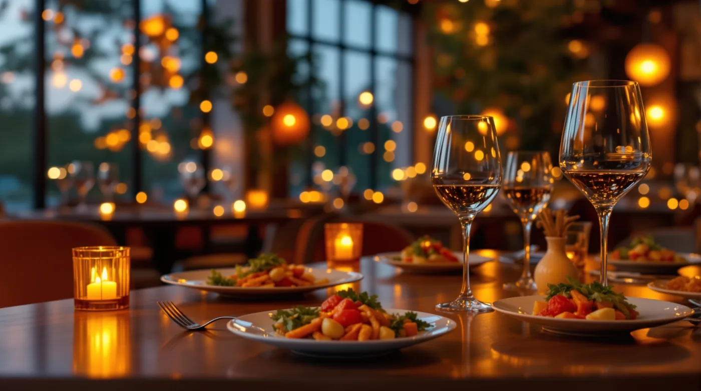 Gustelo ile yönetilen bir restoran masası